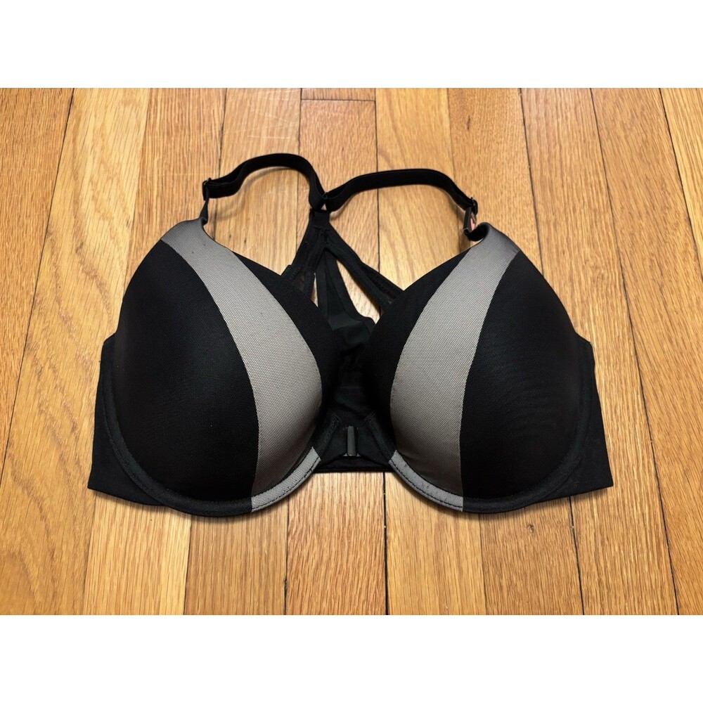 Victoria’s Secret Body By Victoria Perfect Shape Bra 32DD Racerback Black New